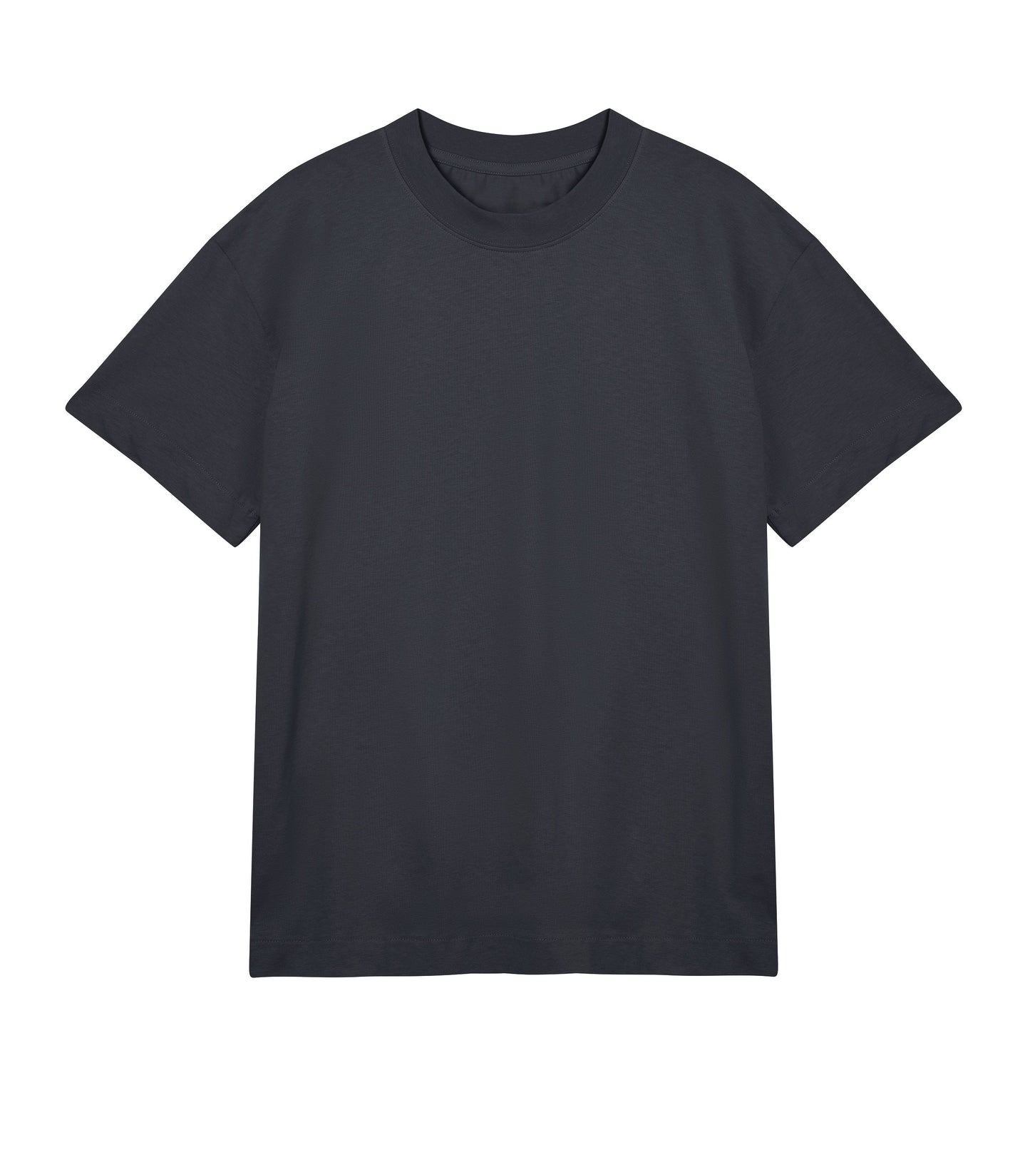 t-shirt oversized black front mosaic men 